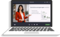 Laptop webinar